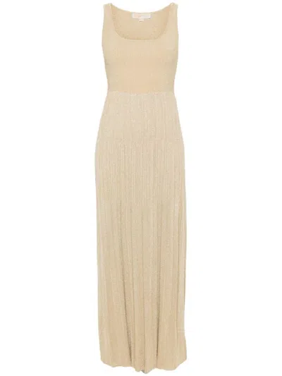Michael Kors Eco Scoop Tank Maxi Drs Clothing In Nude & Neutrals