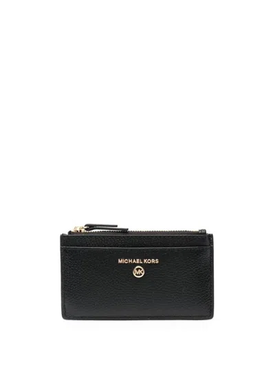 Michael Kors Jet Set Charm Wallet In Black