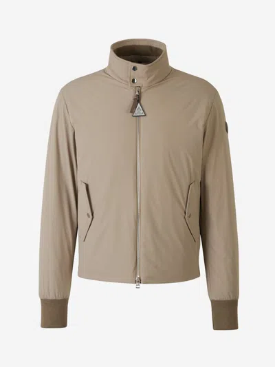 Moncler Albergian Padded Jacket In Taupe