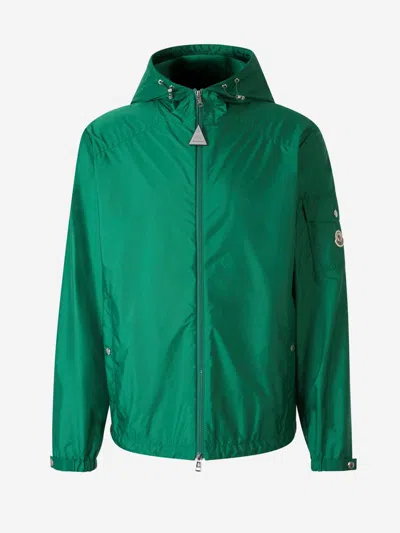 Moncler Etiache Technical Jacket In Green