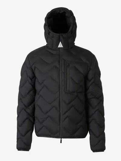 Moncler Steliere Padded Jacket In Black