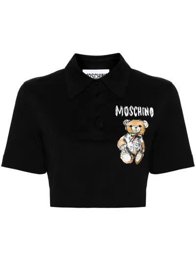 Moschino T-shirt Clothing In Black