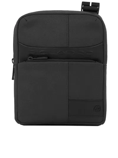Piquadro Leather Ipad Mini Holder Pouch Bags In Black