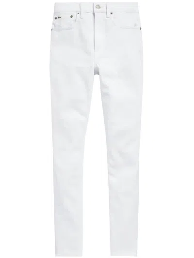 Polo Ralph Lauren High Rise Clothing In White