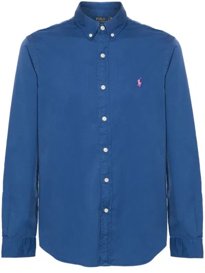Polo Ralph Lauren Shirt Clothing In Blue