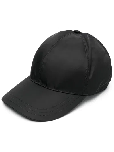Prada Fabric Hat Accessories In Black