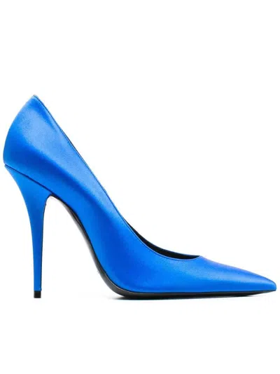 Saint Laurent Marylin Shoes In Blue