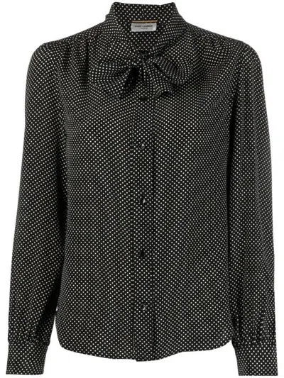 Saint Laurent Shirt Clothing In Black