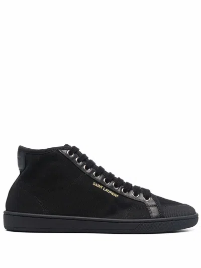 Saint Laurent Sneakers Shoes In Black
