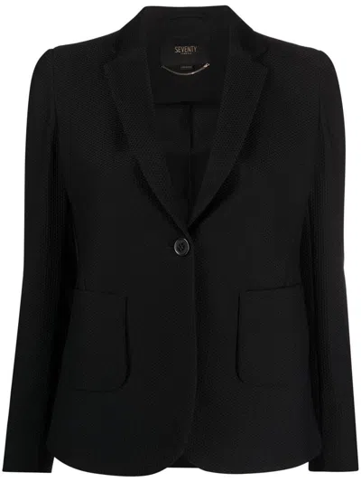 Seventy Venezia Jacket Clothing In Black