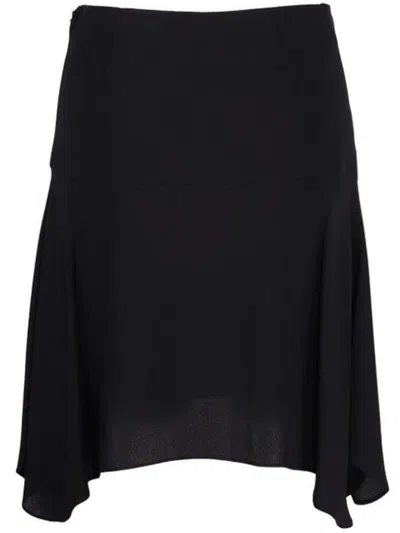 Stella Mccartney Flared Skirt In Black