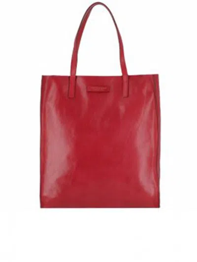 The Bridge Mirra Shopping Bags In Red