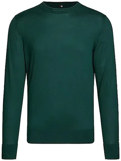 Tommy Hilfiger Dc Cotton Lyocell Crewneck Clothing In Green