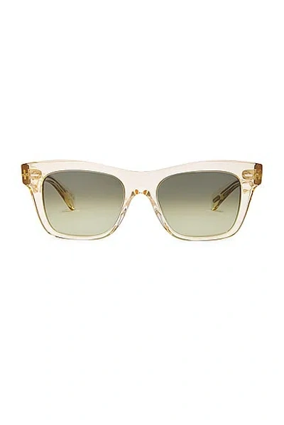 Oliver Peoples Ms. Oliver Square-frame Sunglasses In Gold