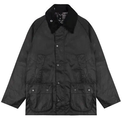 Pre-owned Barbour Bedale Wax Jacket Black