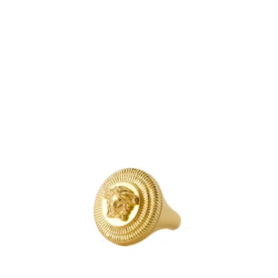 Versace Medusa Biggie Ring -  - Metal - Gold In Not Applicable