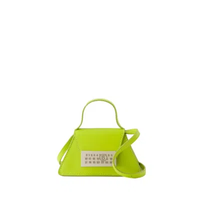 Mm6 Maison Margiela Crossbody -  - Leather - Lime Green In Yellow