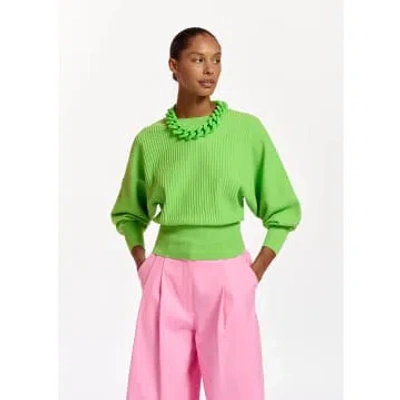 Essentiel Antwerp Favour Sweater In Green