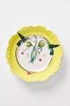 Lou Rota Nature Table Dessert Plate In Yellow