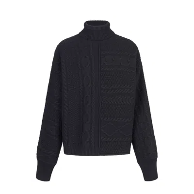 Givenchy Wool Turtleneck Sweater In Black
