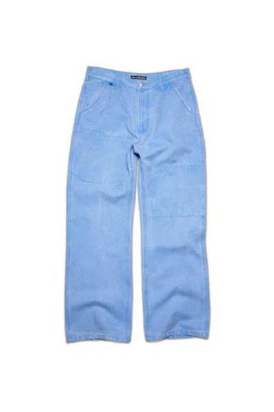 Acne Studios Trousers In Powderblue