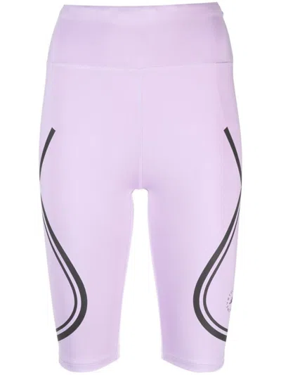 Adidas By Stella Mccartney Pants In Lilac