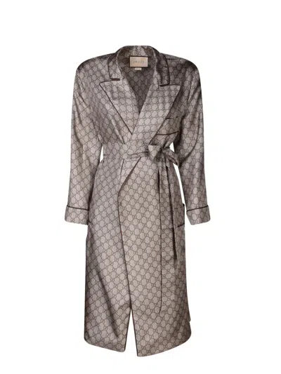 Gucci Dressing Gown In Beige