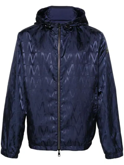 Moncler Outerwear In Dark Blue