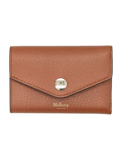 Mulberry Folded Multi-card Wallet In Brown