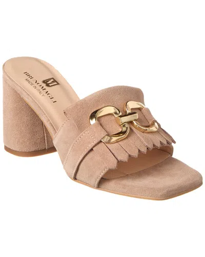 M By Bruno Magli Neve Suede Sandal In Brown