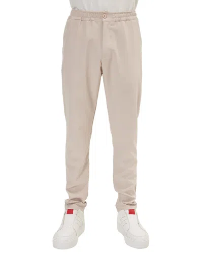 Ron Tomson Men's Modern Tapered Joggers Pants In Stone