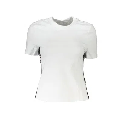 Calvin Klein Polyester Tops & Women's T-shirt In White