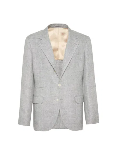 Brunello Cucinelli Suit-type Jacket In Grey