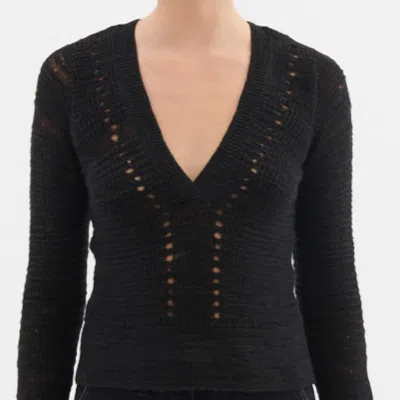 Iro Arian Sweater In Black