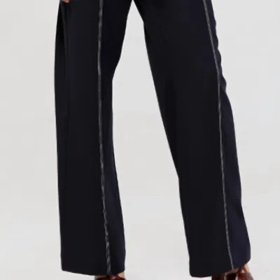 Acler Acton Pant In Steel Blue