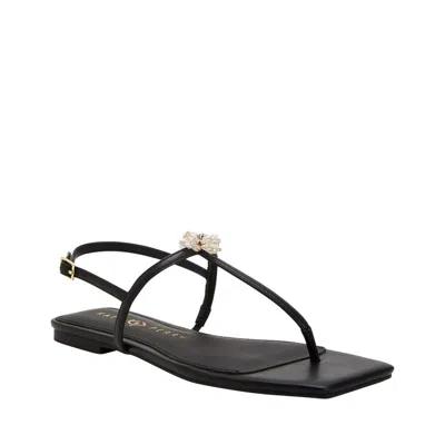 Katy Perry The Camie T-strap Slingback Sandal In Black