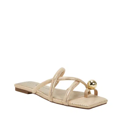 Katy Perry The Camie Slide Sandal In Gold