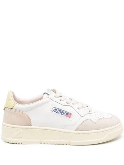 Autry Trainers In Wht/lemgra