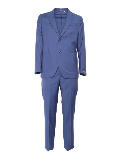 Breras Single-breasted Suit In Blue