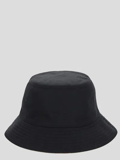 Burberry Check Motif Black Bucket Cap