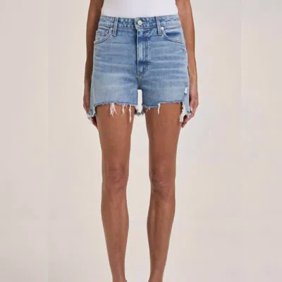 Le Jean Georgie Bf Short In Crystal Cove In Blue
