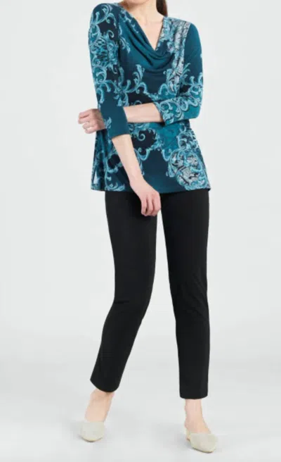 Clara Sunwoo T885p In Black / Teal In Multi