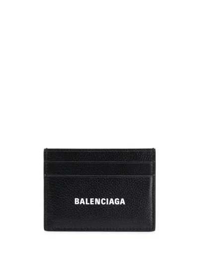 Balenciaga Small Leather Goods In Black