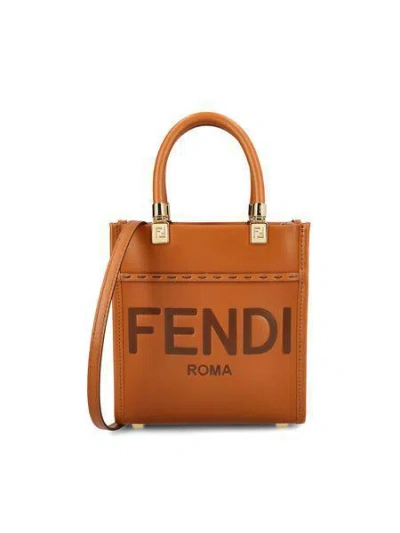 Fendi Handbags In Beige O Tan