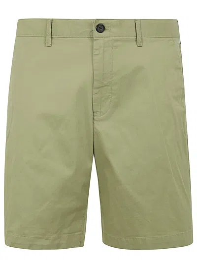 Michael Kors Stretch Cotton Short Clothing In Green