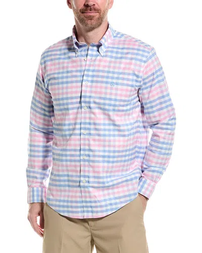 Brooks Brothers Regular Oxford Shirt In Blue