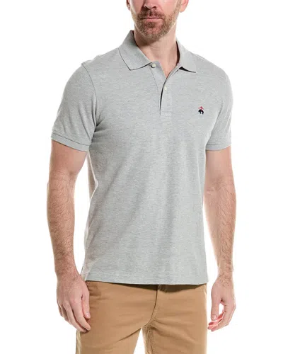 Brooks Brothers Slim Fit Polo Shirt In Grey