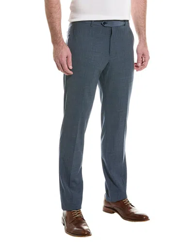 Brooks Brothers Classic Wool-blend Trouser In Blue