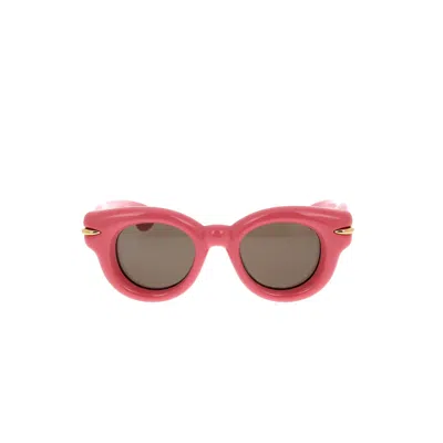 Loewe Round Frame Sunglasses In Pink
