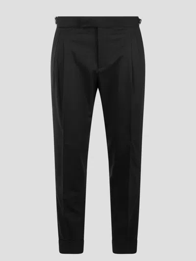 Be Able Robby Pleated Trousers In Black